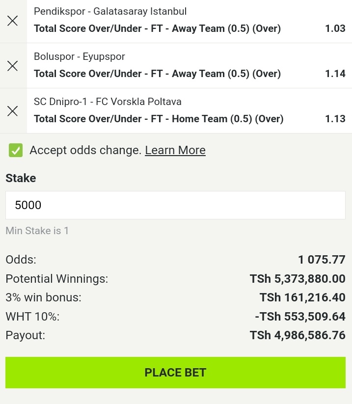 📍TRENI LA LEO NA KESHO LIKO TAYARI 💰

📍ODDS 1K, MECHI 60✅️. Hili ni kwa WANAOLITAKA TU

📍KAMA UNALITAKA RETWEET HAPO CHINI NIKUONE NIKUPE CODE BURE 💰