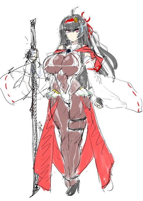 今年の冬コミでFigure-Hugginの小説に神装魔光少女の新キャラが出ます!
真面目でお硬いキャラですが、性に疎くエッチな攻撃にはしこたま弱い侍巫女になる予定です。 