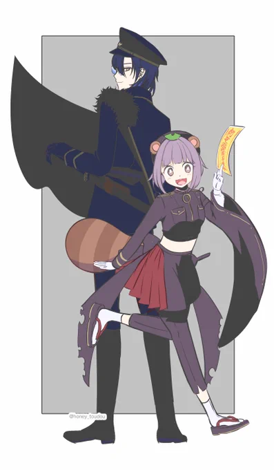 昨日ぽんぽこさんが言ってたので この衣装でホラゲコラボ見たい〜  #画ッチマン #ぽこあーと