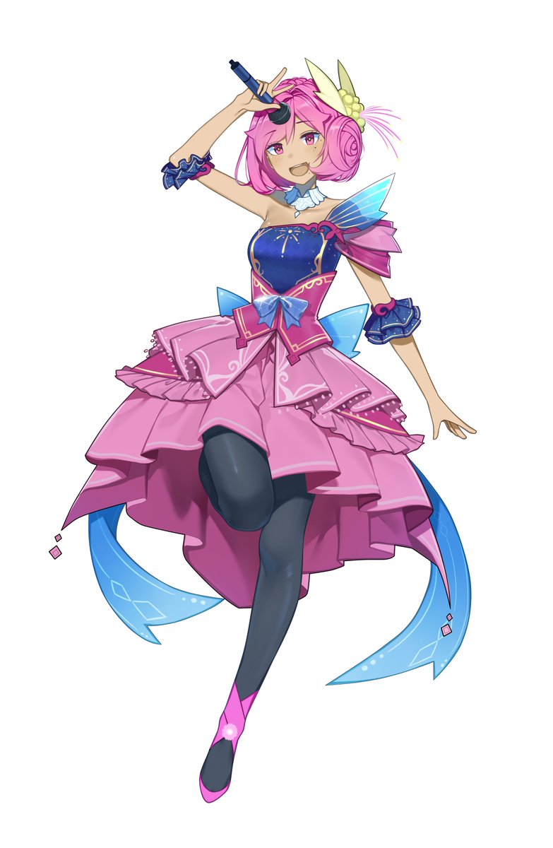 don’t share this post or she will appear in your room at 3AM (ΦwΦ) 🌺✨ #MEEMO #VTuberUprising