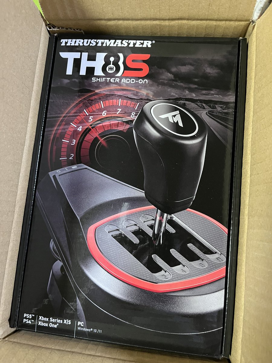 M_Kaizawa's tweet photo. 予備に購入！
#Thrustmaster #TH8S https://t.co/ADGJ9ylybm
