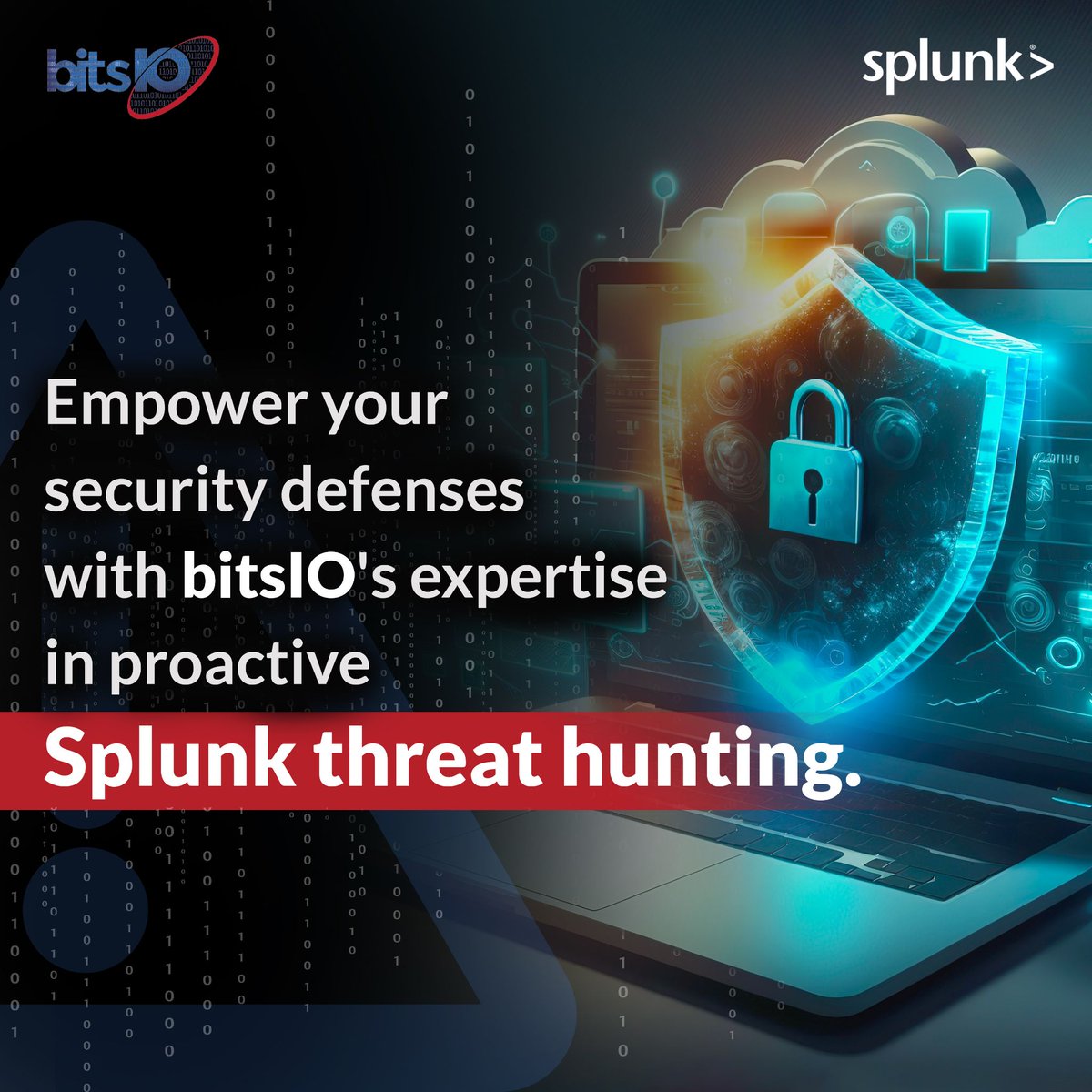 bits_io's tweet image. Are your organization&apos;s traditional security measures struggling to keep up with the ever-advancing methods of threat actors, leaving you vulnerable to the rapidly evolving threat landscape?

#bitsIO establishes a proactive and effective #Splunk #threathunting capability.