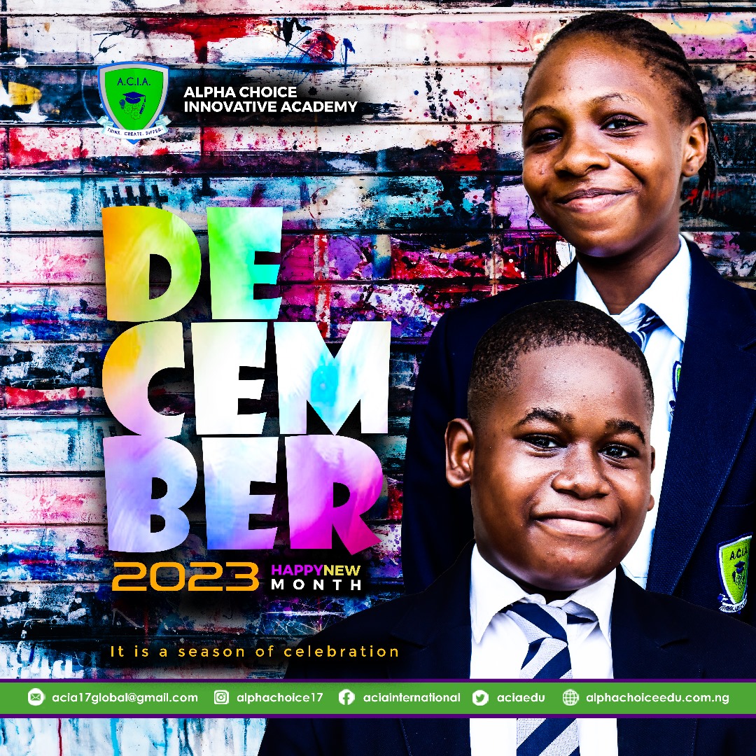 Aciaedu's tweet photo. This new month, We are wishing you happiness all-round fulfilment in all your endeavours, and outstanding success in all that you do. May God bless all of your efforts, always. Happy New Month.
#HappyNewMonth 
#decembertoremember 
#December https://t.co/4awjDjQegA