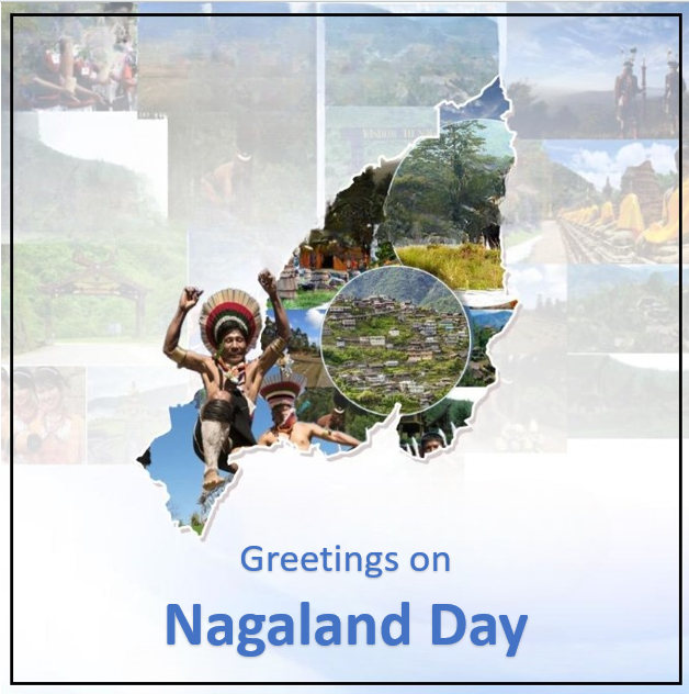 My best wishes and warmest greetings to the people of #Nagaland's on the Statehood Day. It is pride of India. May God bless it with abiding peace and prosperity!- Governor Ravi