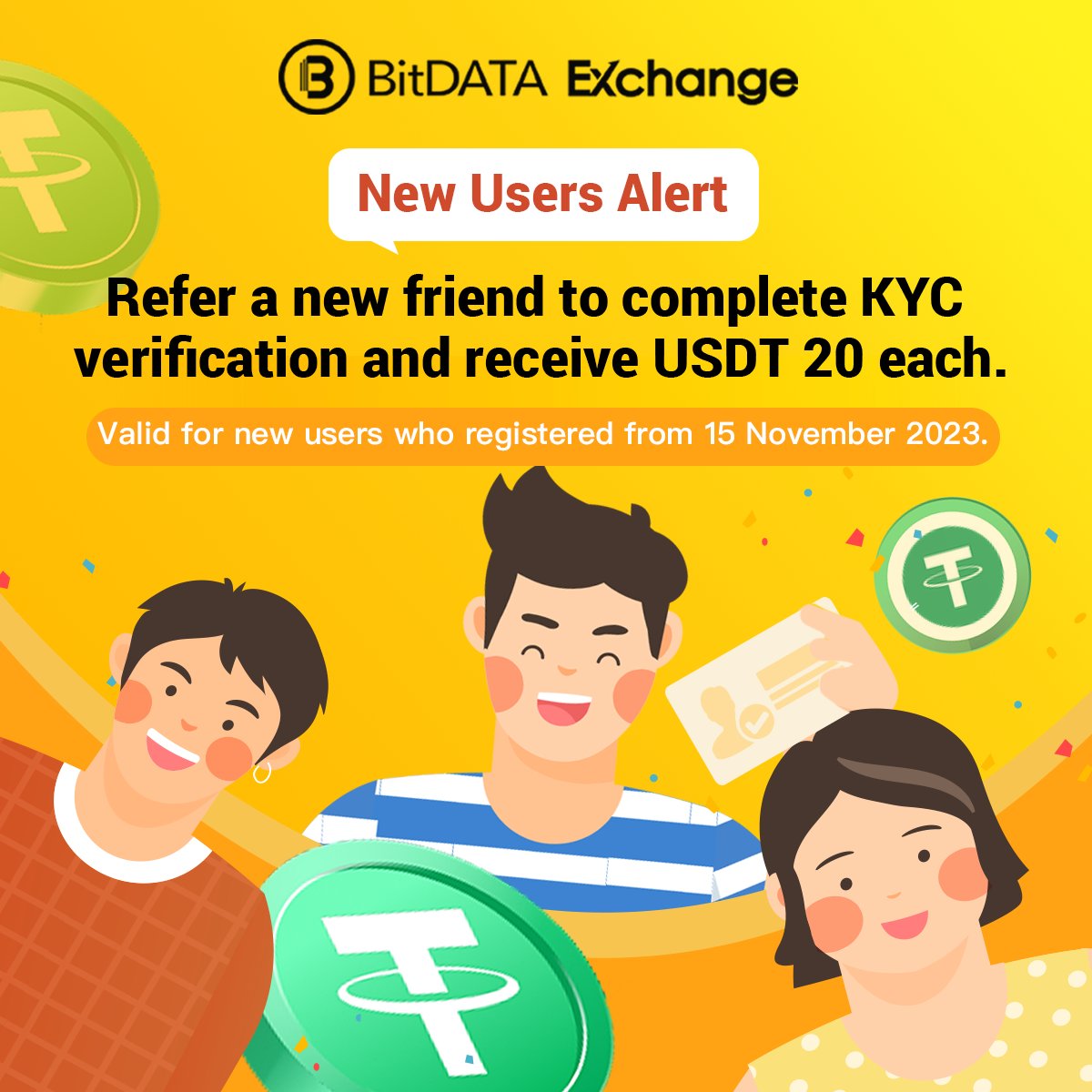 ✨ Secure Your Journey! ✨

BitDATA Exchange prioritizes compliance checks supervised by MAS, and it is important for users to maintain a verified #BitEx account.

Let's ensure a safe and rewarding crypto experience together! 🚀 

#VerifiedAccount #VerifyAndEarn #USDT20Bonus