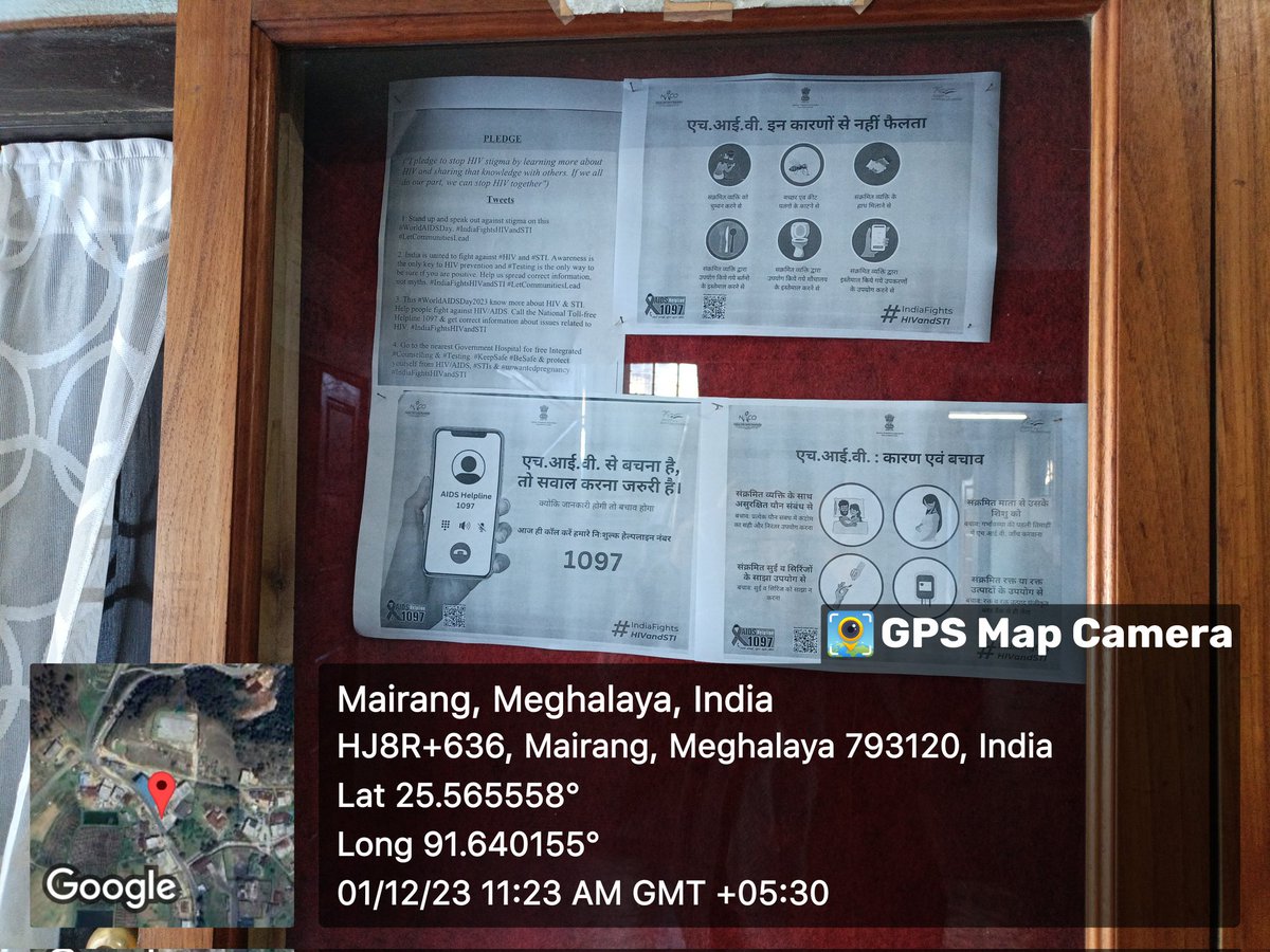 TSMCMairang's tweet photo. Tirot Sing Memorial College,  Awareness  Program, Pledge taken by the volunteers and Display of information on Notice board of the college
Stand up and speak out against stigma on this #WorldAIDSDay
#IndiaFightsHIVandSTI #LetCommunitiesLead 
@CellNehu
@nss_rdguwahati 
@_NSSIndia https://t.co/RKsqEaDfix