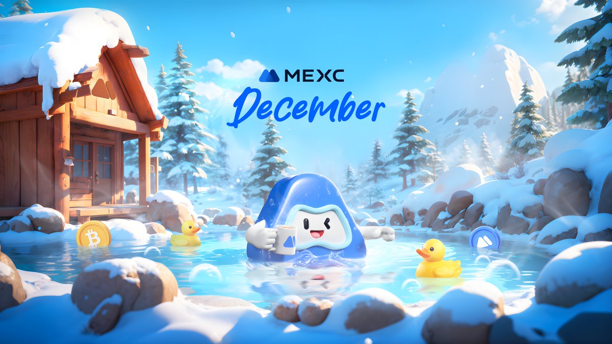 MEXC's tweet photo. ⛄❄️Hello December❄️⛄ 

🖼#MEXC wallpaper is here to be with you through this romantic season
🎁Use these #MEXC-themed wallpapers on your devices to win 200 $USDT!    

To enter⤵️ 
💙Follow & RT @MEXC_Official  
📱Change your wallpaper 
📸Take a nice photo 
🎭Share it in the comments 
✍️Fill out: https://t.co/oz23R5mY8x