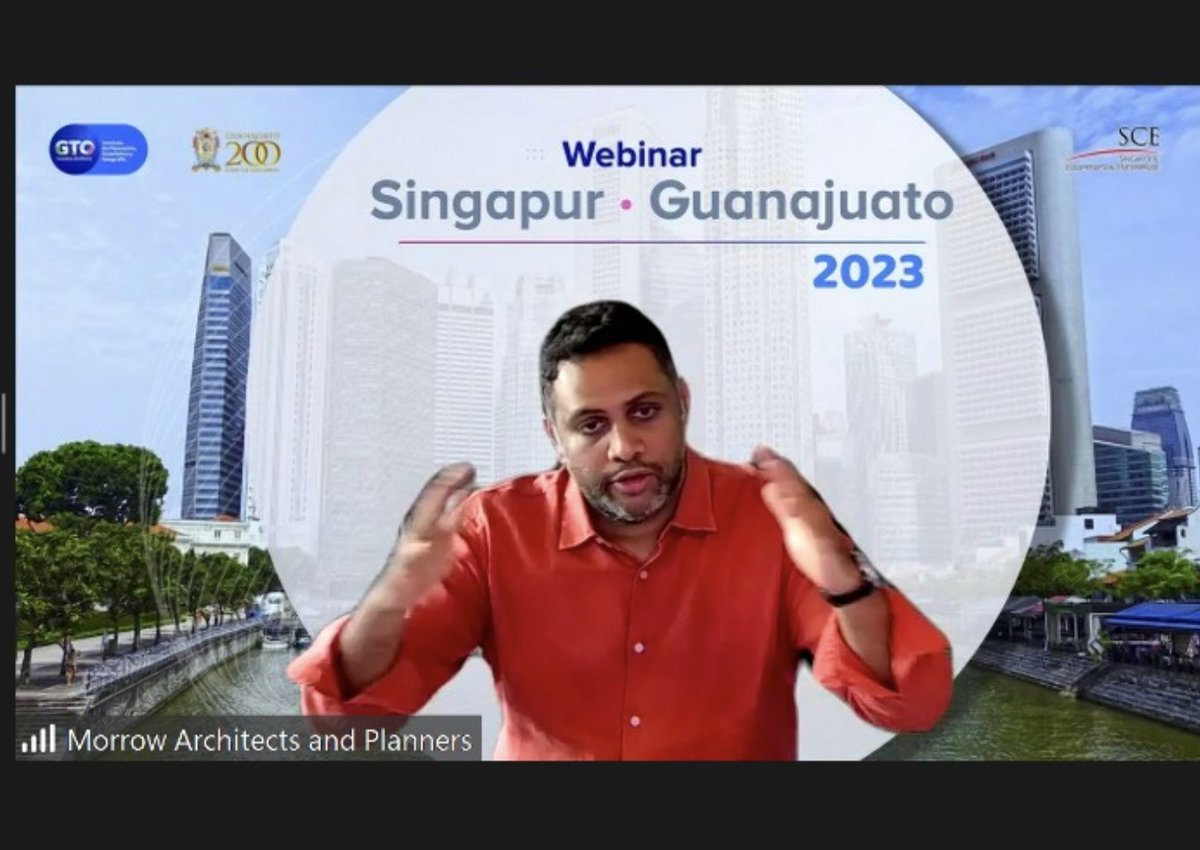 MORROWIntel's tweet photo. #MORROWIntelligence’s Managing Director @saravanans9 shared an introduction to #foresight for strategic #urbanplanning two weeks ago. We would like to thank Singapore Coorporation Enterprise for the invitation, and hope the participants had a fruitful session. https://t.co/SSCPRP5QCC