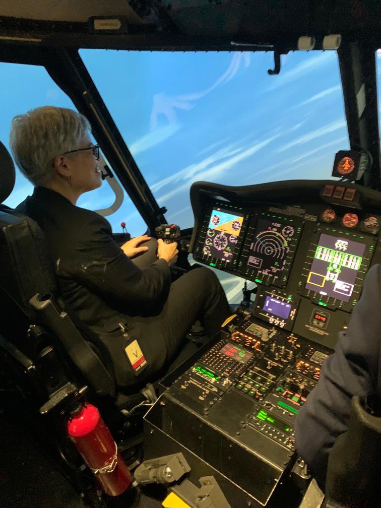 Toured Canadian company CAE’s Multi-Purpose Training Centre, a joint venture between CAE and the Government of Brunei, and managed to experience what their simulator training facilities offer such as training pilots from air forces around the region, including in 🇧🇳 and the 🇵🇭.