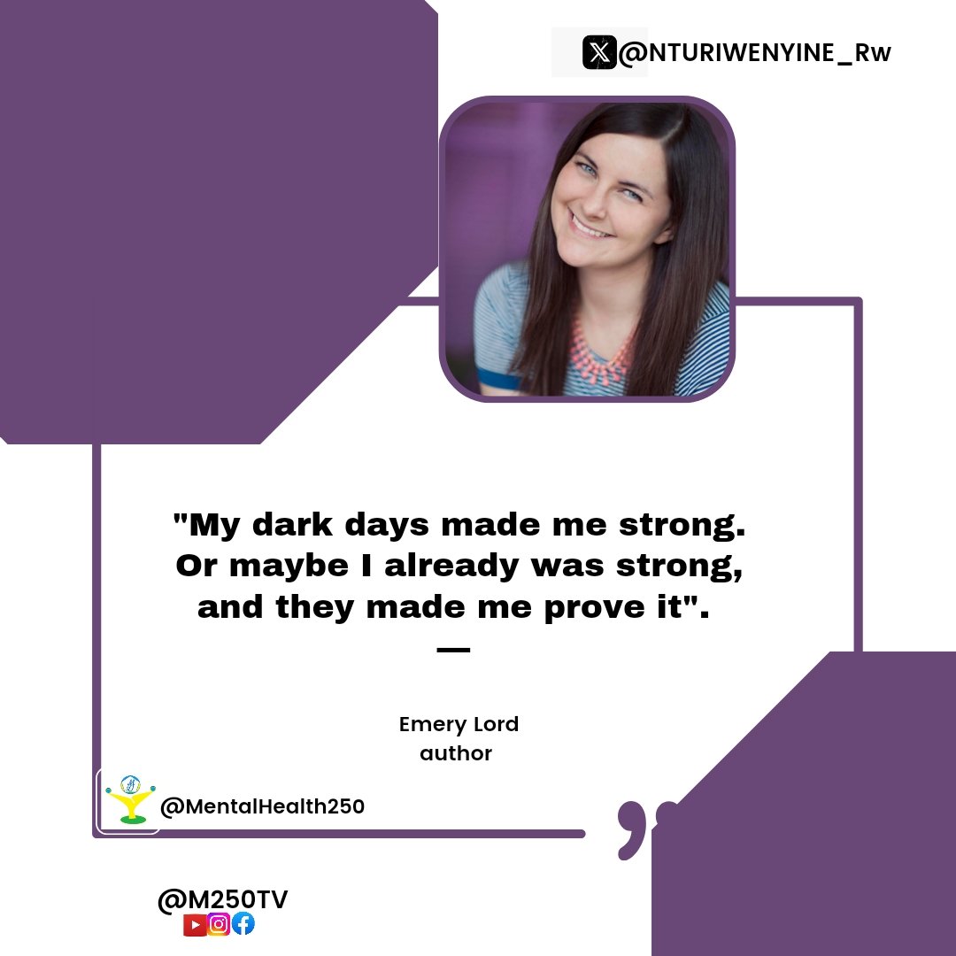 NTURIWENYINE_Rw's tweet image. #hirwanda and the #world be #strong  #psychology4better_life #mentalhealth250 #m250tv#psychology