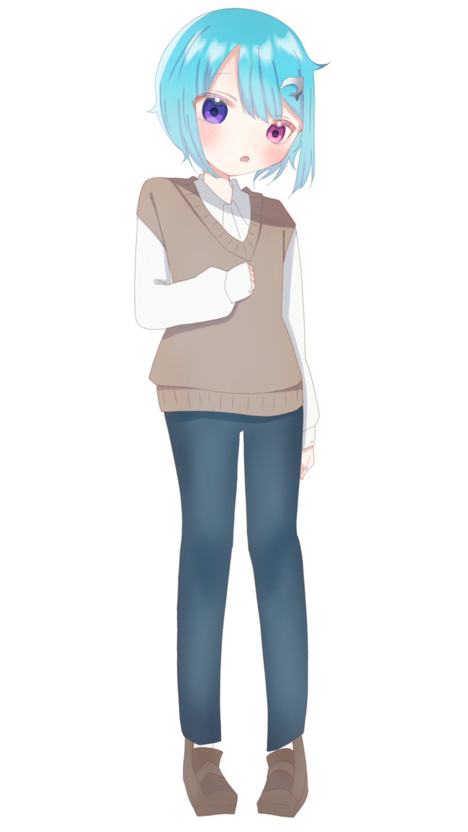 nagi3desu's tweet photo. 立ち絵描いていただきました！

ありがとうございます😭 https://t.co/CGEfNpWdkg