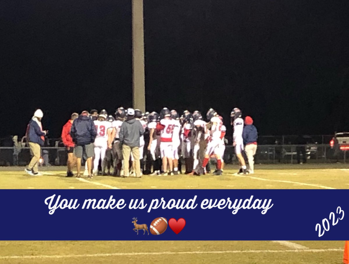 It’s been a remarkable season.  12 consecutive wins. 6 consecutive playoff appearances. Records broken. History made. Forever friendships. Memories for a lifetime.

If you see our Players or Coaches out, shake their hand. They make us proud  EVERYDAY💯