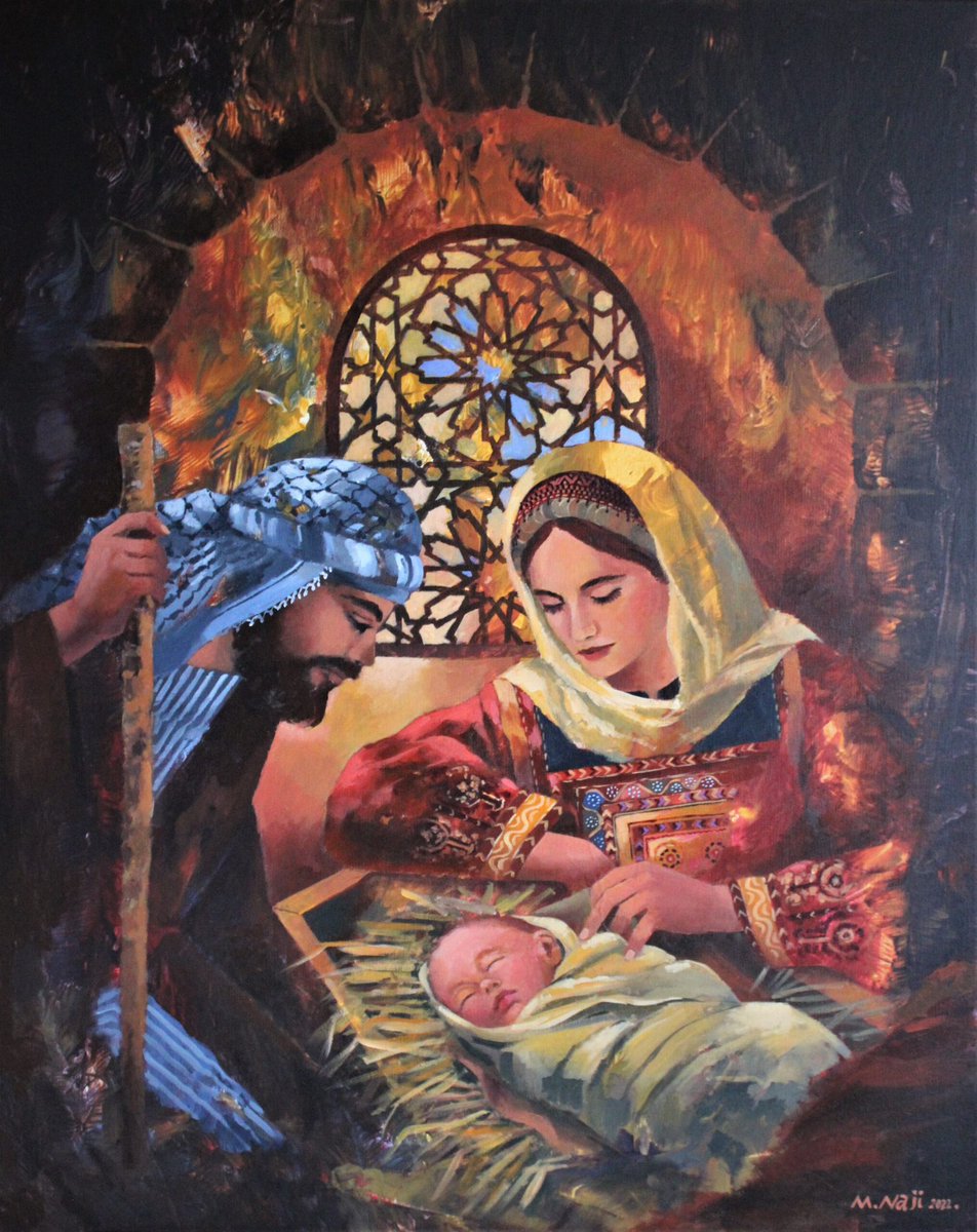 Day 1: Palestine 🇵🇸 

The Nativity of Jesus – Maher Naji 

#GlobalNativity23 🌍✨