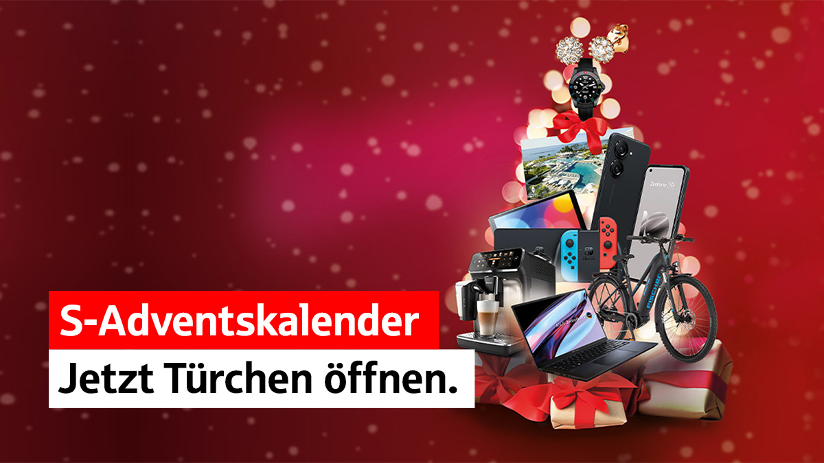 Öffne bis zum 24.12. täglich ein Kalendertürchen und gewinne tolle Preise im Gesamtwert von über 85.000 Euro. 🎁
Wir wünschen dir eine bezaubernde Adventszeit. 🎄
Jetzt teilnehmen: sparkasse-dueren.de/adventskalender