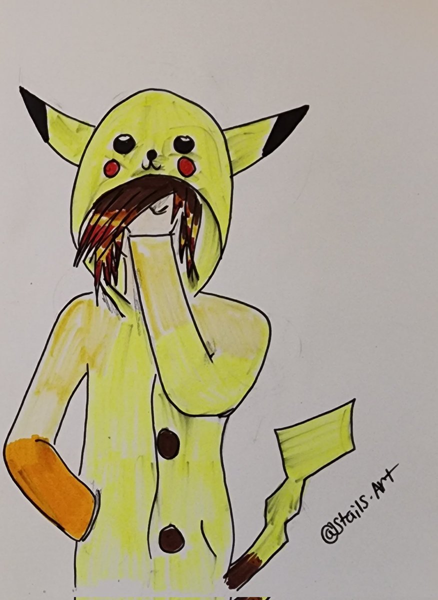 ElAveInmortal5's tweet photo. Had not post anything up in a while. So Here is Zachary and Patrick matching Pikachu onesies
#originalcharacter #oc #drawing #matchingclothes #brothers https://t.co/Mnr8mqe8Yk