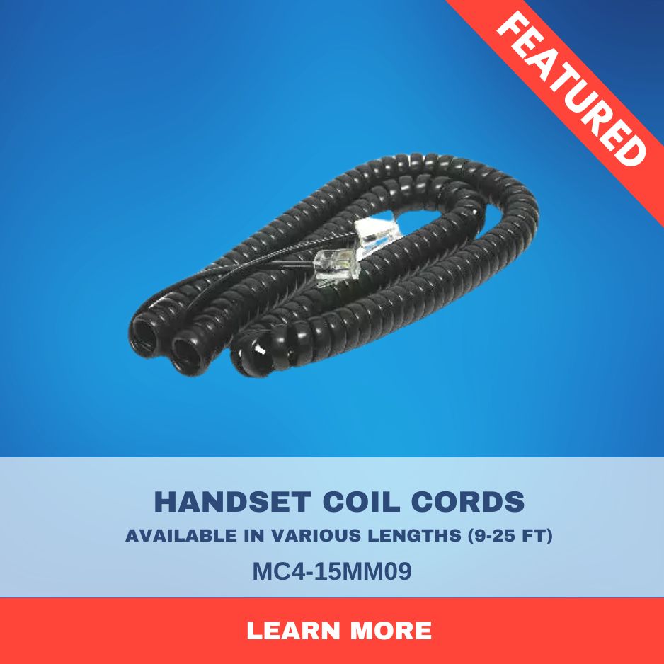 It's December - and our final #ProductofTheMonth feature of the year! Learn More: tsoc.com/product/mc4-15… TSOC's Modular Phone Coil Cords are flat in design using 32AWG stranded wire terminated to standard RJ22 modular plugs for maximum performance. #trustedsourceofconnectivity