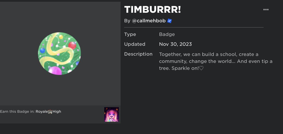 i wonder what this is #glitterfrost #royalehighglitterfrost #royalehighchristmas #royalehigh