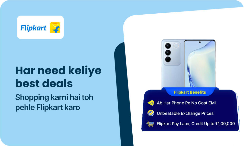 WHOLESALED81801's tweet photo. Har Need K Liye Best Deal | Upto 40% Off + Upto Rs.4,500 Bank Off + Exchange &amp; No-Cost EMI

Buy Now!  
https://t.co/PPBXh2sUtR 

#Flipkart #DEALOFTHEDAY # https://t.co/cfDFXhWfjI