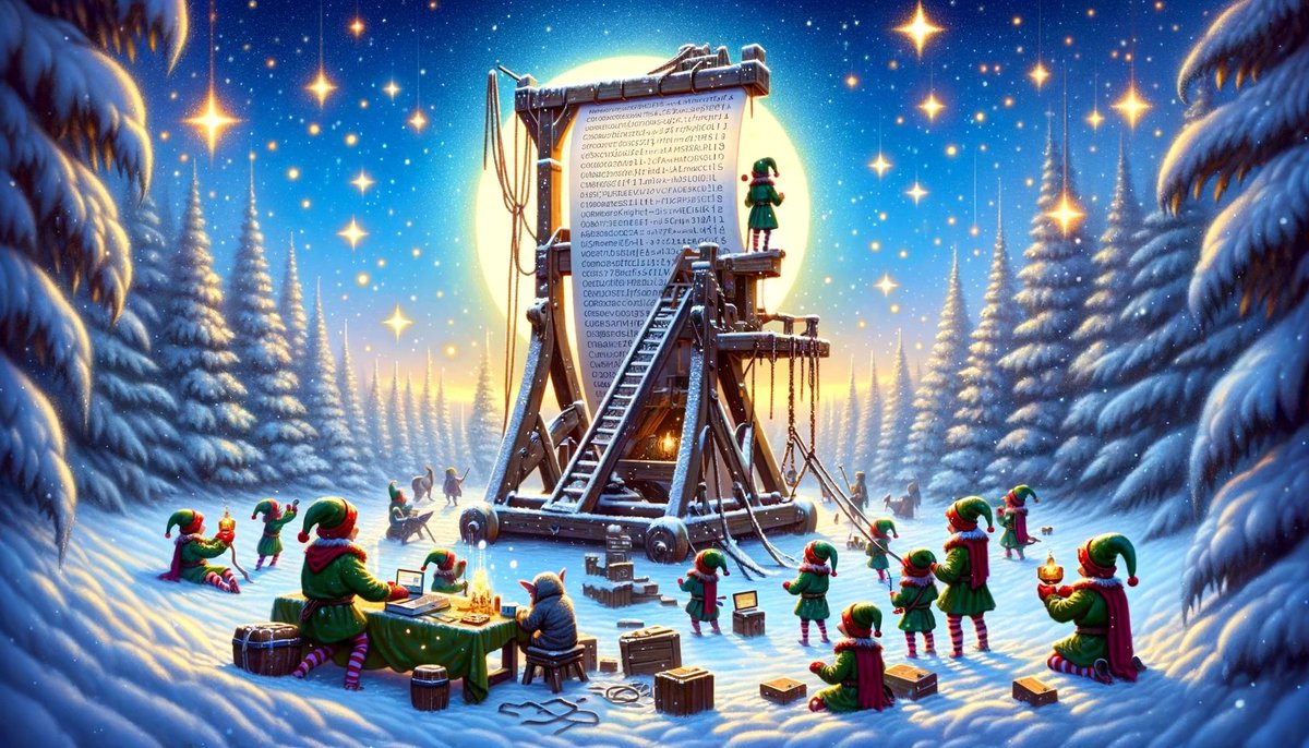 Will #ChatGPT be able to solve this year's #adventOfCode?
Follow me to get answers...