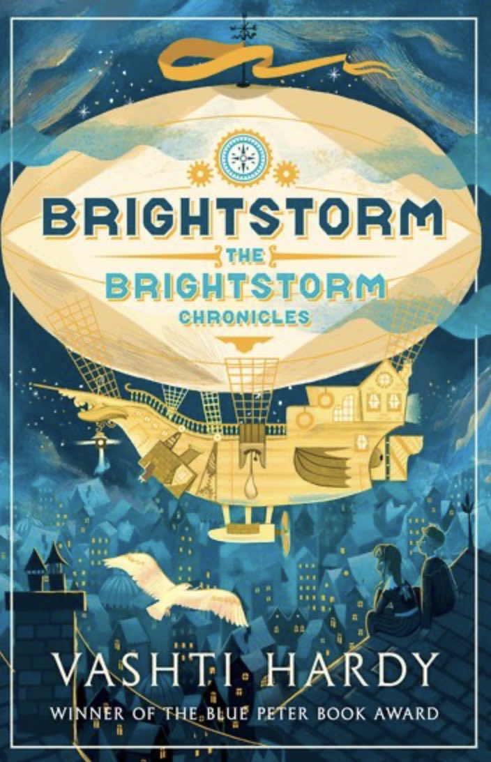 📚📚📚   BOOKVENT Day 1  📚📚📚

I am so pleased to start this year’s ‘BOOKVENT.’  BOOKVENT is when staff and pupils recommend amazing books for all to read.

My recommendation is an all time favourite of mine - Brightstorm, by @vashti_hardy