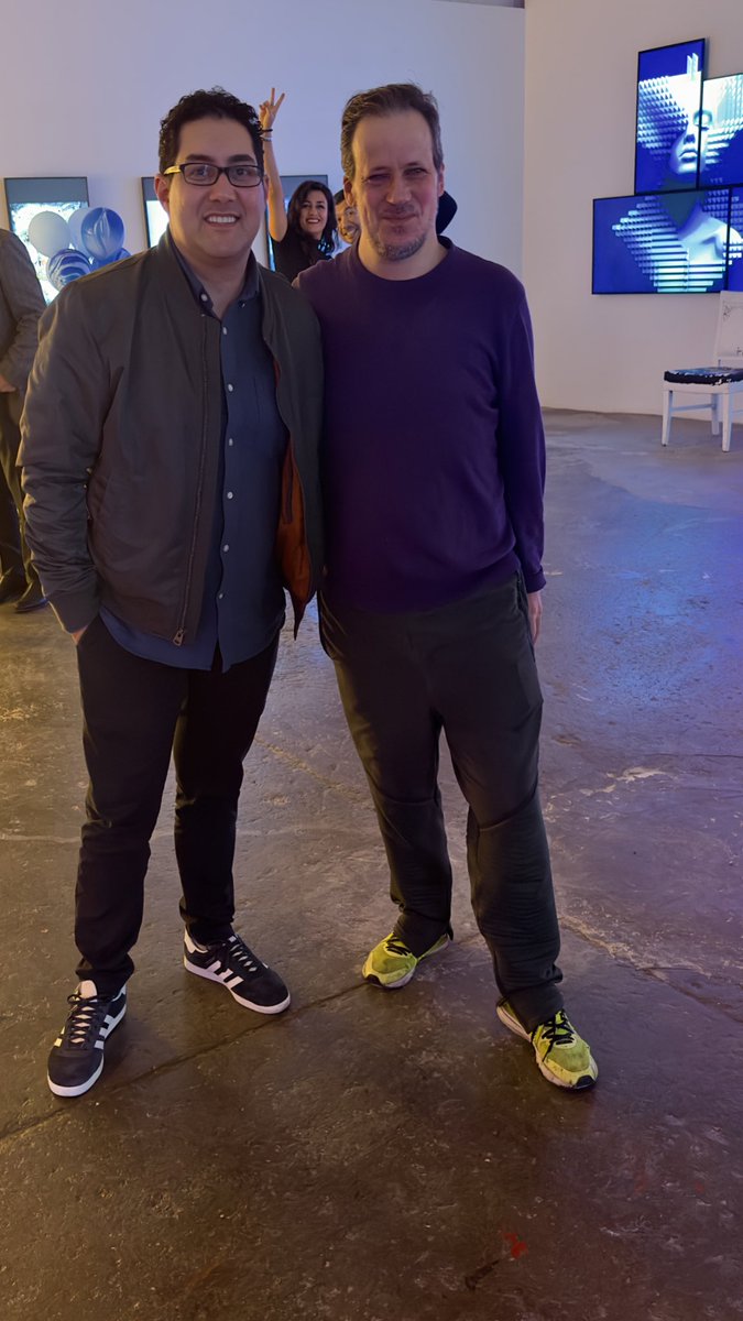 Was great meeting you tonight Micheal been really enjoying your photography transformation process <a href="/mindzeye/">Michael Sidofsky</a> at <a href="/NFTgoat_art/">Goat Gallery</a>  gallery