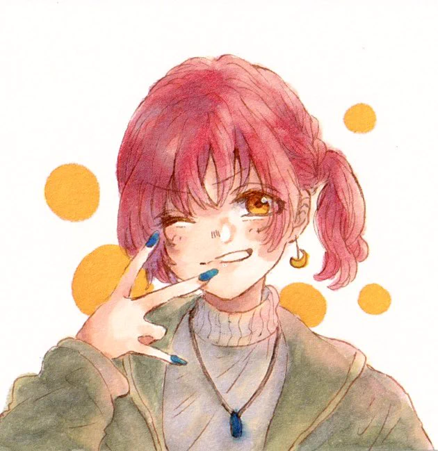 「お揃い?」#illustration #コピック #コミティア146 