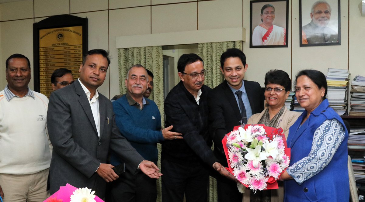 Mrs Kanchan Devi, IFS, 1991 batch has taken over the charge of Director General, ICFRE. She is the 1st lady IFS officer to hold this prestigious position.