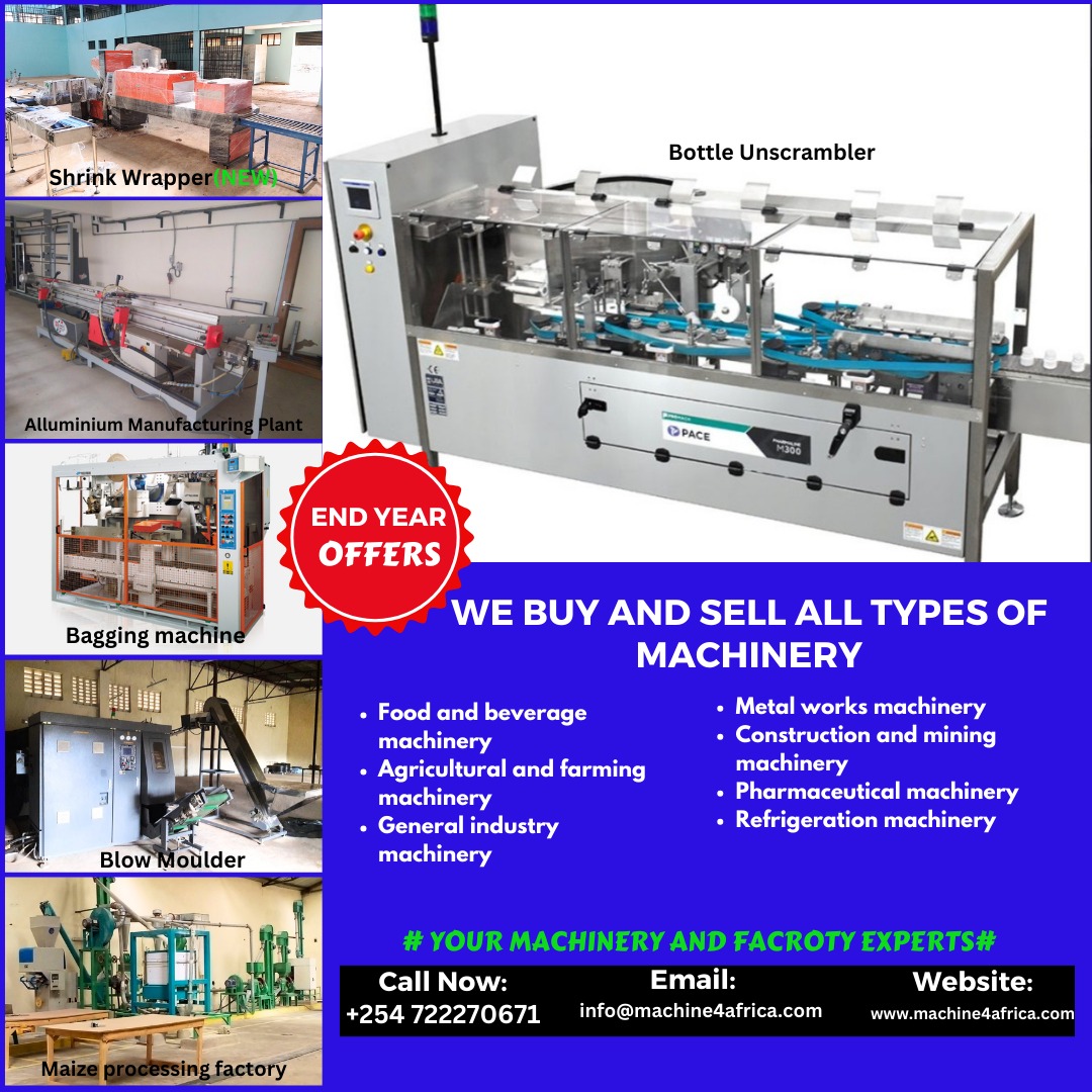 Machine_4Africa's tweet photo. Simplify tasks, enhance output, and stay ahead in the game with our top-notch machinery
Call Us: +254 722270671
Email: info@machine4africa.com
Visit Website: https://t.co/rJ1TcvTlIi
#machineforsale
#machinery
#machineforafricaltd
#fridayvibes https://t.co/oLNx3MyzlE