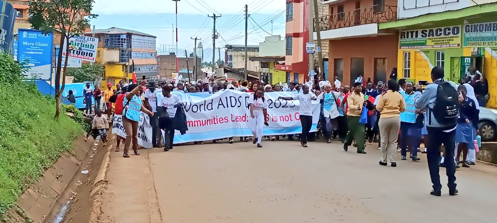 Elidah_22's tweet photo. Today on #WorldAIDSDay we join the efforts, the voice and the commitment towards working to create inclusive communities free of #hivaids related stigma.
#ItsNotOver
#WorldAIDSDay
#AHFKenya https://t.co/7wvtZiZZTr