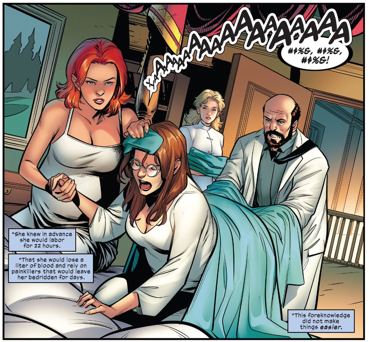 larrykingundead's tweet photo. "BLUE 42! BLUE 42! SET HUT!"

So according those current X-Men lore Nightcrawler was born like a football being snapped out of a woman's ass while she still wore pants.

Okay then. https://t.co/n3nnCHstHP