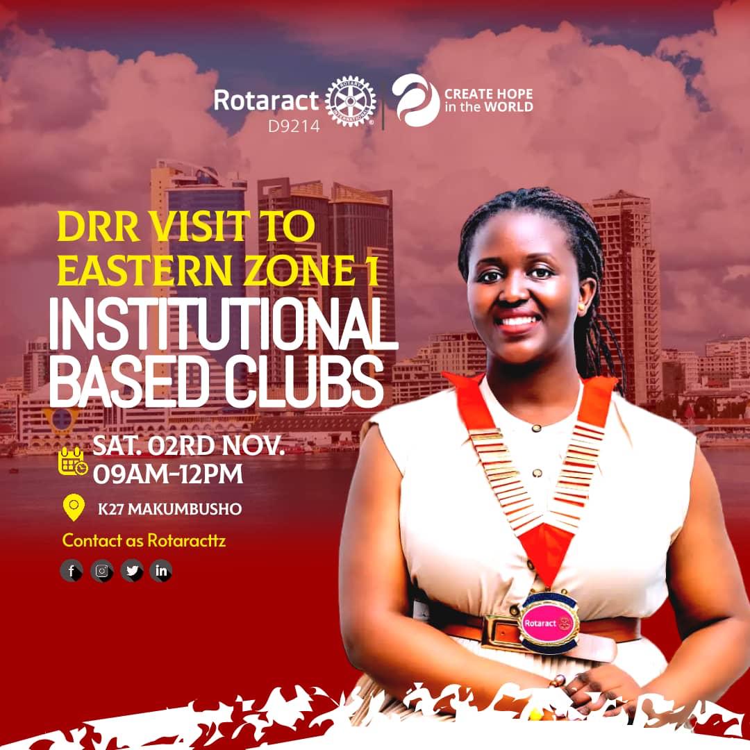 This Saturday 
<a href="/RotaractD9214/">Rotaract District 9214</a> 

📍K27, Makumbusho - Dar es Salaam.