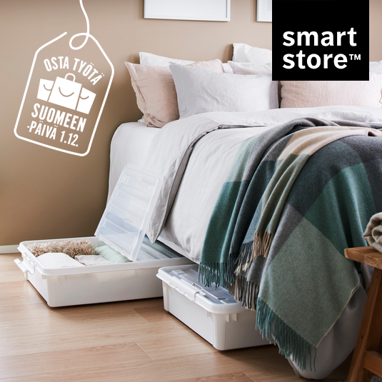 Orthex on mukana @SuomalainenTyo Osta työtä Suomeen -kampanjassa, joka kannustaa pohtimaan, miten päivittäisillä valinnoilla voi tukea suomalaista työtä. Esim. kuvan SmartStore™ sängynaluslaatikot valmistetaan tehtaallamme Lohjalla.
#ostatyötäsuomeen #suomalainentyö #Avainlippu