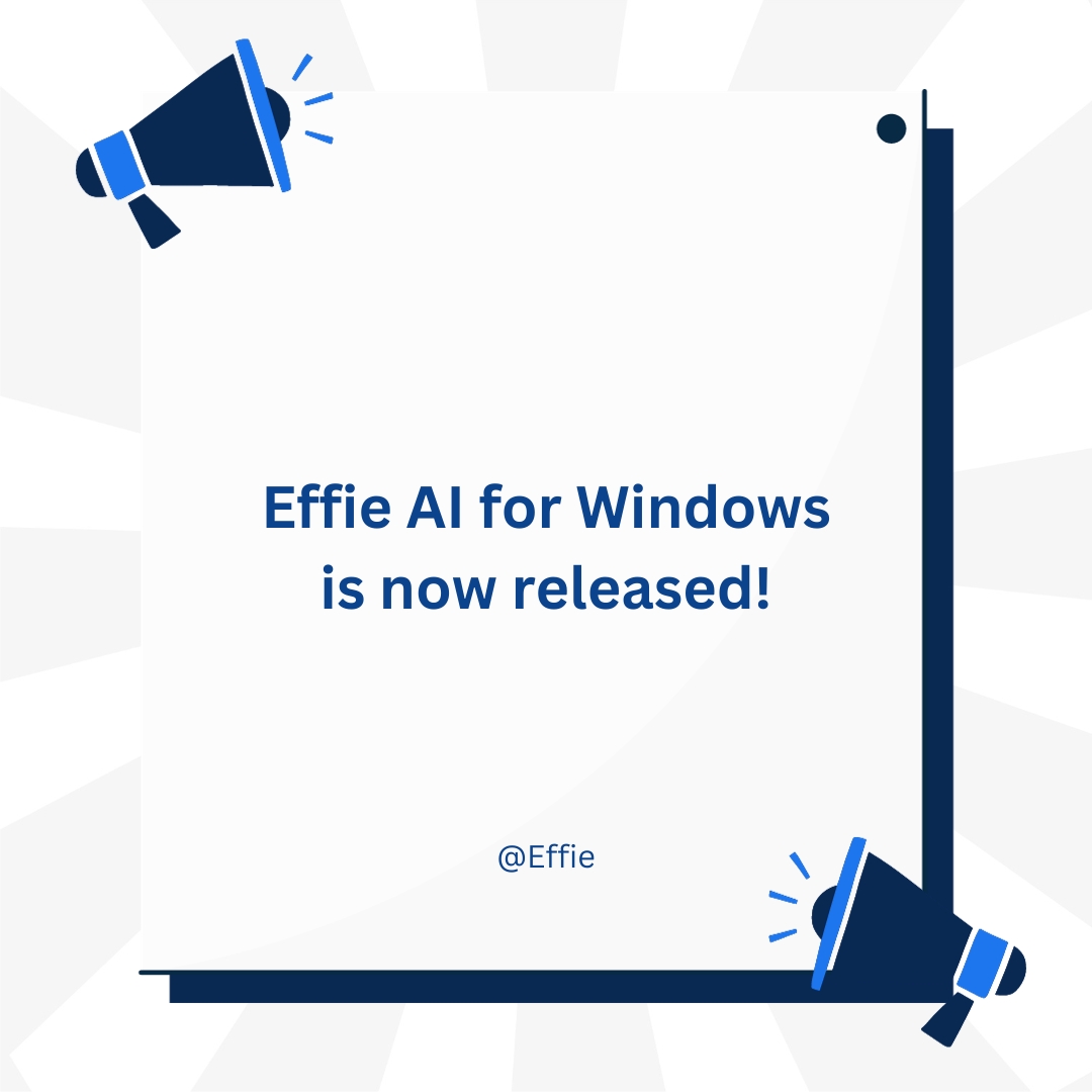 Effie: Write, Mindmap & Note tweet media