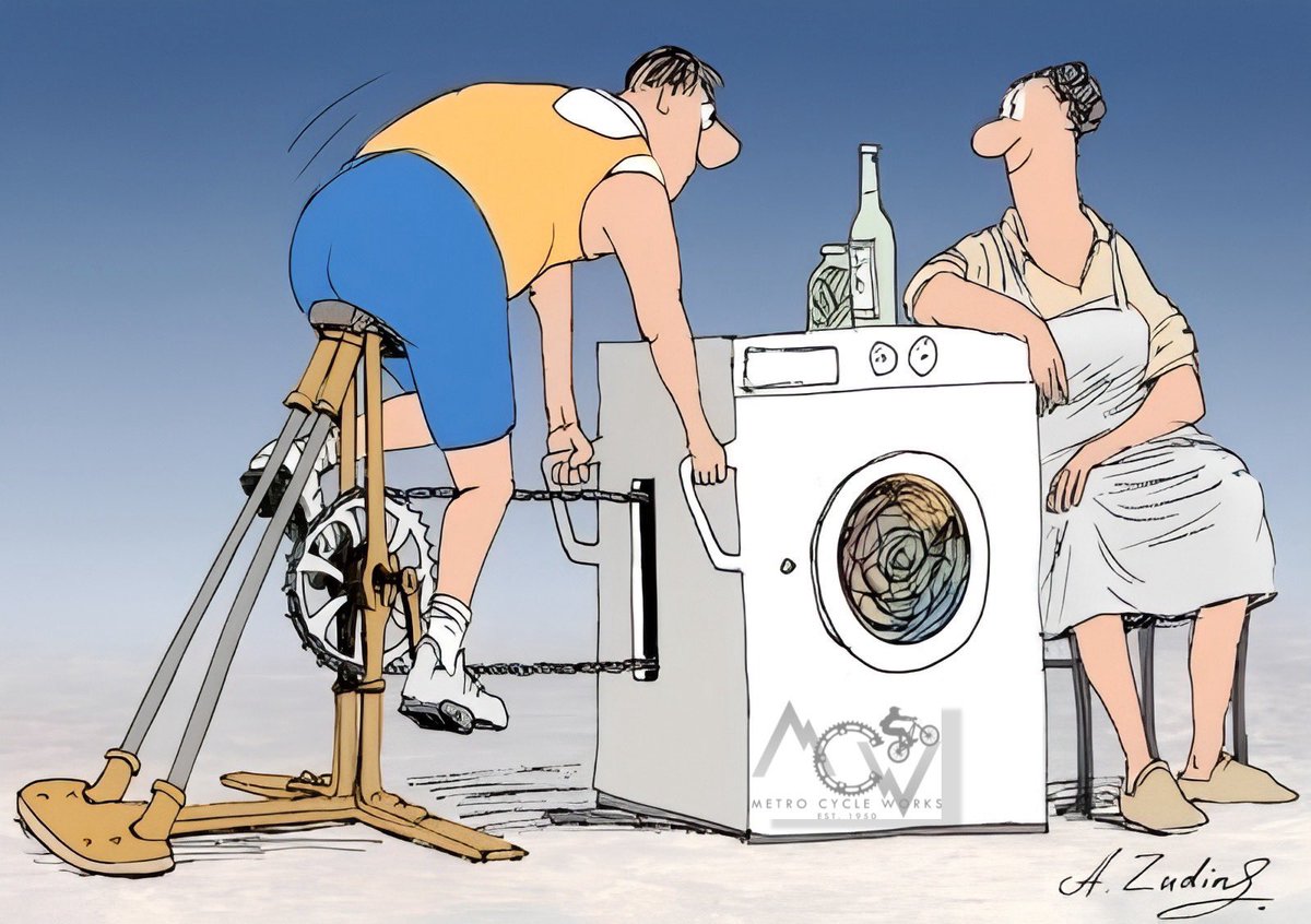 CyclesMetro's tweet photo. How to do a load of washing when load shedding hits😂

#metro_cycles1 #bicycleschangelives #bicycle #bicycles #bicycling #bicyclemechanic #bicycleshop #cyclingshop #cyclemechanic #haha #funny #laugh #vaaltriangle #vanderbijlpark #bikenafoto #jokeoftheday #joking @CyclesMetro https://t.co/32GvdzUKyy