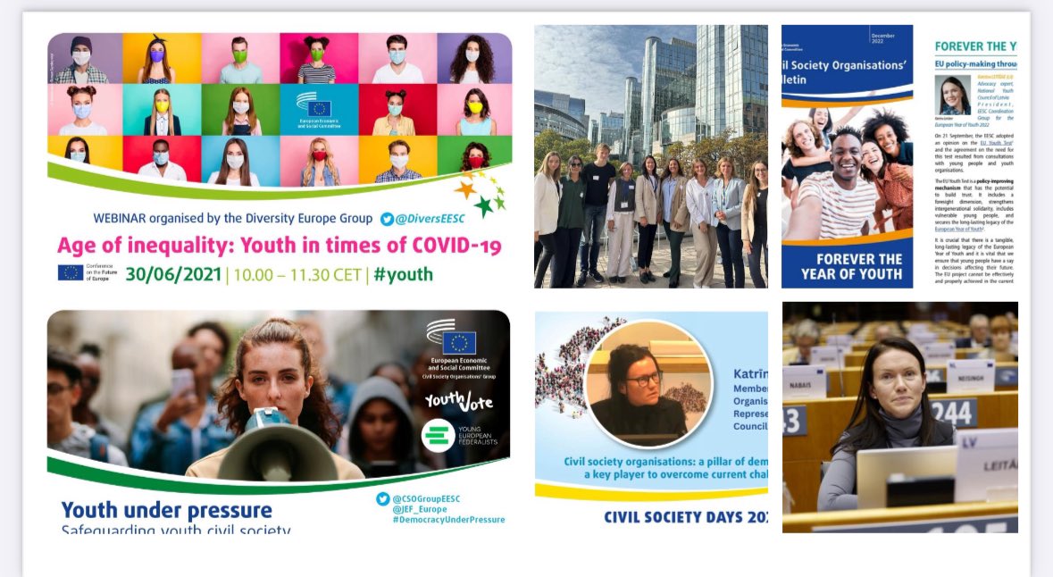 It was my honour to present main  outcomes within the <a href="/EU_EESC/">European Economic and Social Committee</a> <a href="/CSOGroupEESC/">Civil Society Organisations' Group of the EESC</a> to the <a href="/Lidzdaliba/">Memoranda padome</a>. Along working on opinions in #youth field, active participation in public events, estabilshement of the <a href="/EU_EESC/">European Economic and Social Committee</a> Youth Group to empower youth organizations. 
#euyouthtest