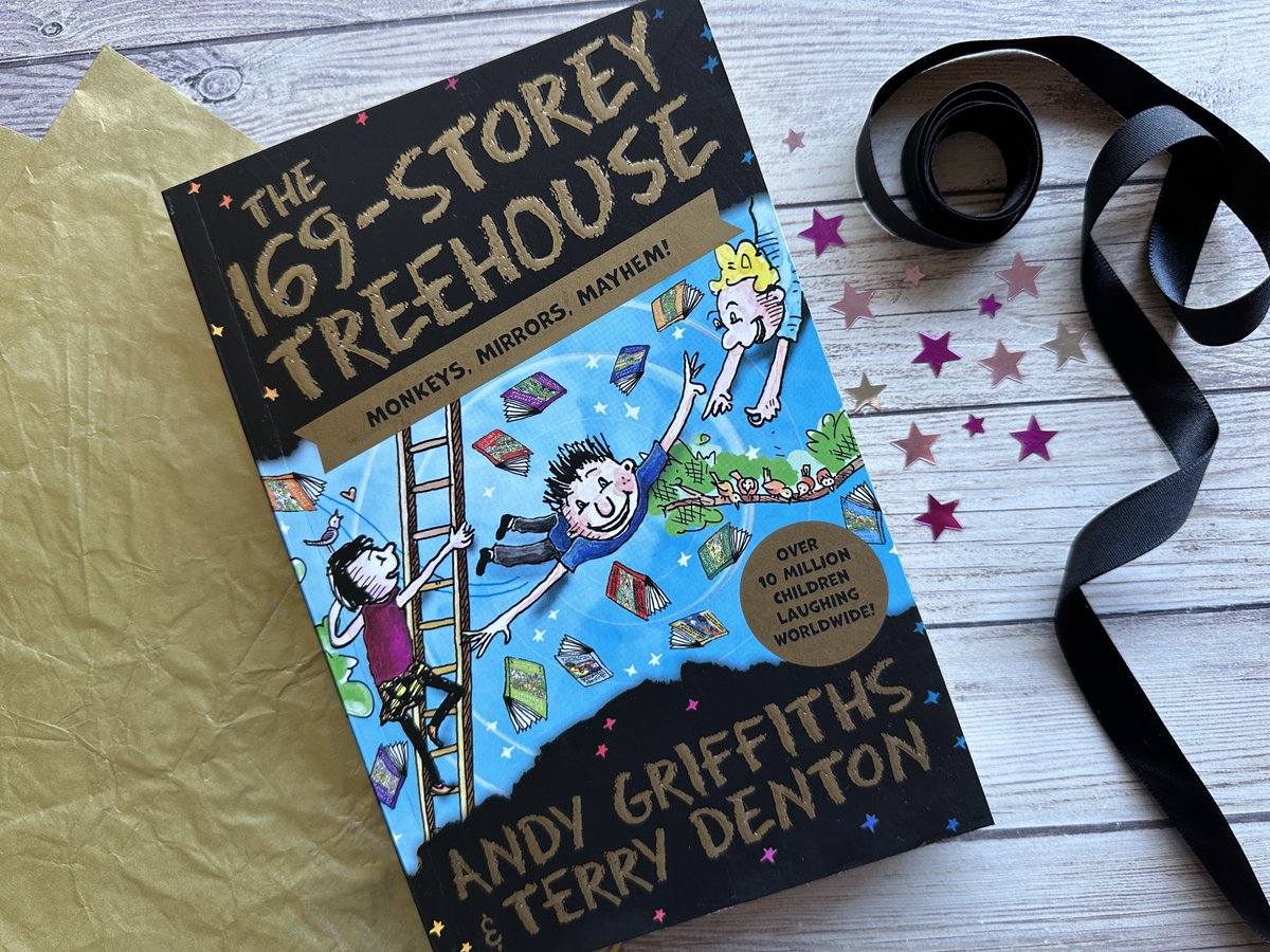 Monkeys, mirrors, mayhem! Now that sounds like a fun story in the making! The new 169-Storey Treehouse #book is now available and promises to deliver laughs at every level. #Treehouse #169storeytreehouse