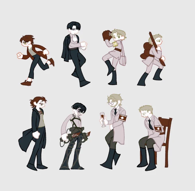 Double happiness (='∀`)人('∀`=) #attackontitan #cwt65 #RG30