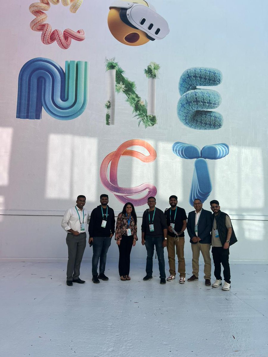 meitystartuphub's tweet photo. 9 startups from the #XRStartupProgram had an opportunity to attend the Facebook headquarters as a part of "Meta Connect 2023."

This two-day virtual event was centered around the fields of AI and virtual, mixed, and augmented realities.

#MetaConnect2023 #metaverse #meta https://t.co/vfrv1s9x0b