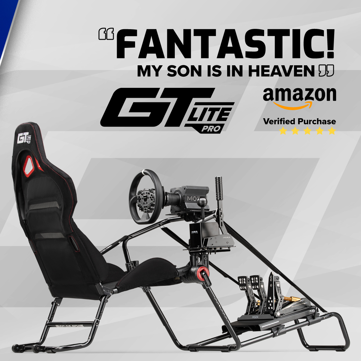 nextlvlracing's tweet photo. Searching for the ideal gift for the GT sim racer who's tight on space? 🏎️ Check out the GTLite Pro – the affordable solution for compact gaming setups!
Learn more here https://t.co/OhHTnJ0LYI 🎁 #simracing #nextlevelracing #giftideas #GTLitePro https://t.co/aiuCvDXMsj