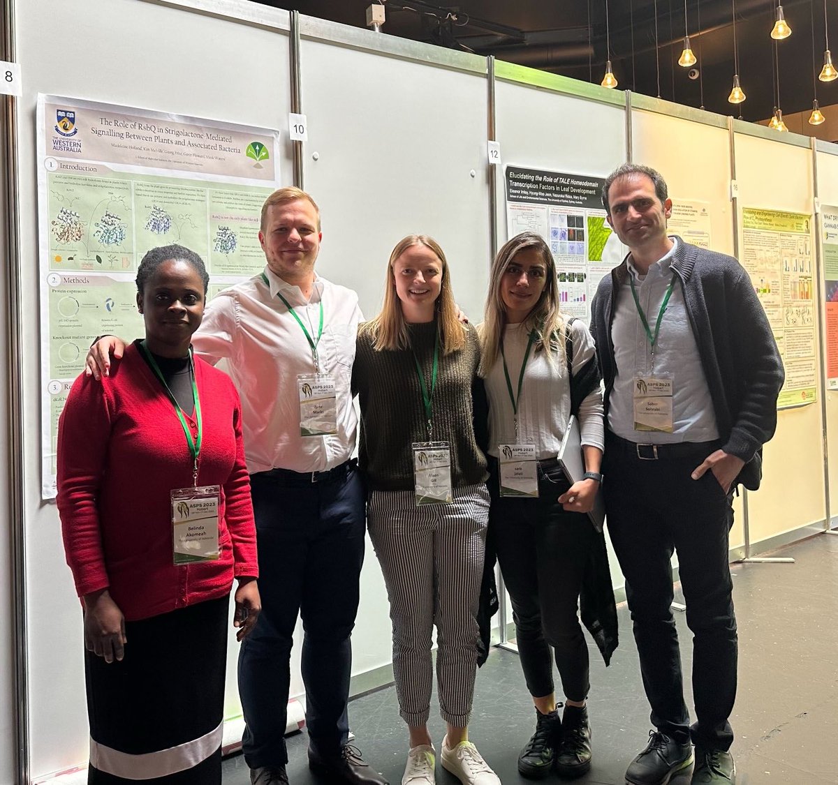 So proud of these RABLAB students at #ASPS2023. Giving talks, presenting kick-arse posters, joining a panel and being elected to ASPS. Well done all of you - you are awesome 🤩!