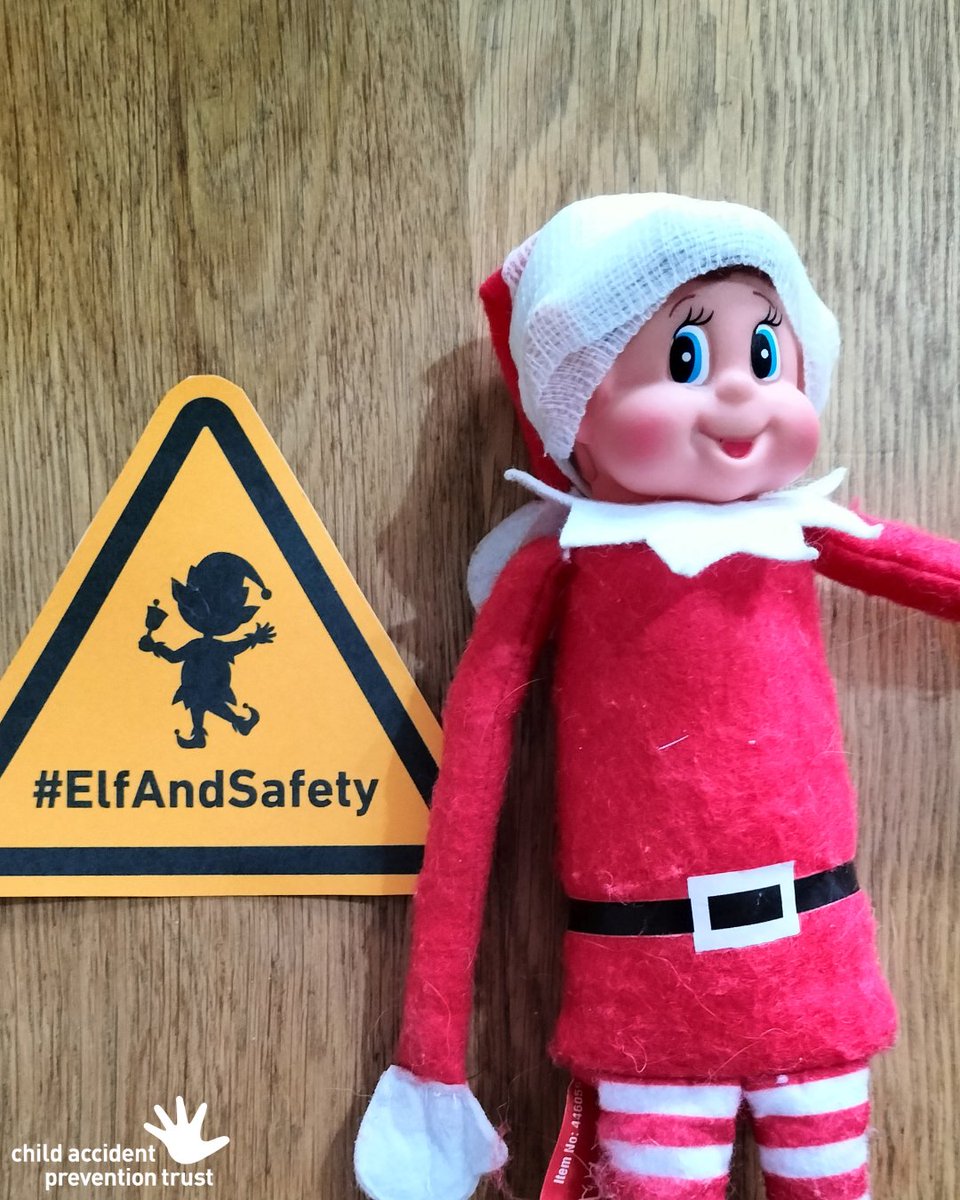 CAPTcharity's tweet photo. An elf has crash landed from the North Pole and he’s on a mission to keep children safe from serious accidents this Christmas. Throughout December he’ll be highlighting key dangers around the home and the simple things you can do to keep children safe.

#ElfAndSafety https://t.co/MbU8yAFwMy