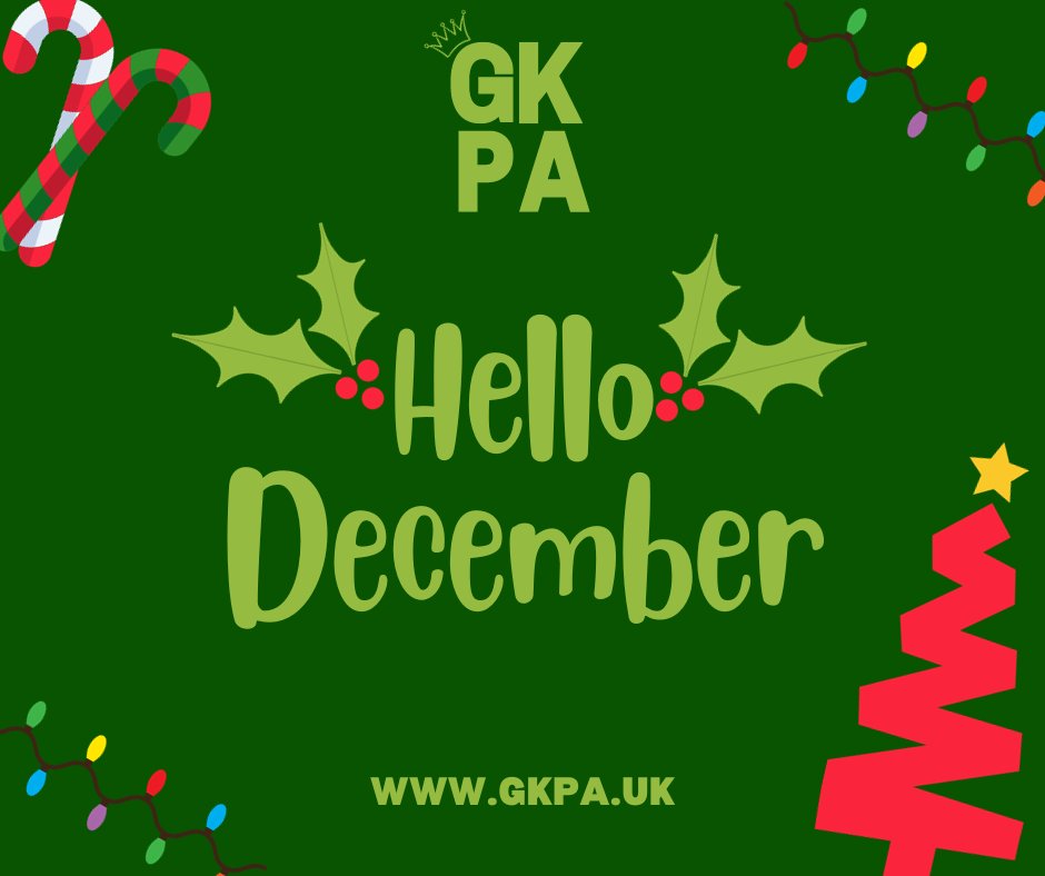 Hello December! We have lots coming up this month that we are so excited for!🎅🎉😀