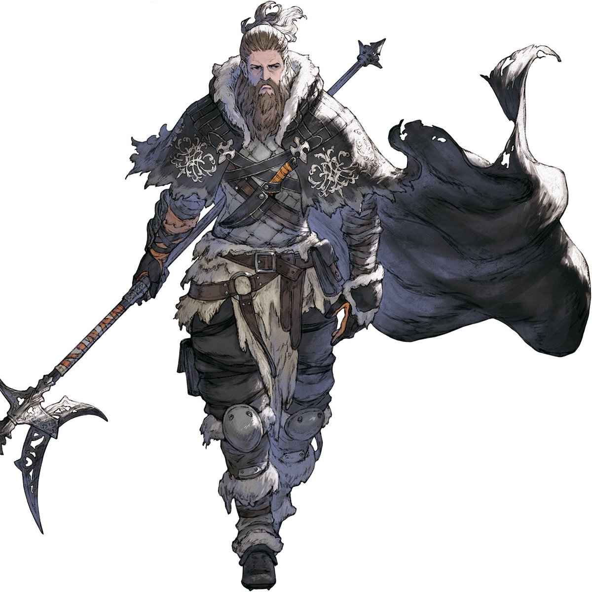 Argo is lowkey one of my fave characters in NieR Reincarnation cuz this mfer, this guy, he's just a dude, he's literally just a normal dude, you've probably met him at a gas station, and he's being put in situations and perceiving terrors and he's just thinking about climbing sh