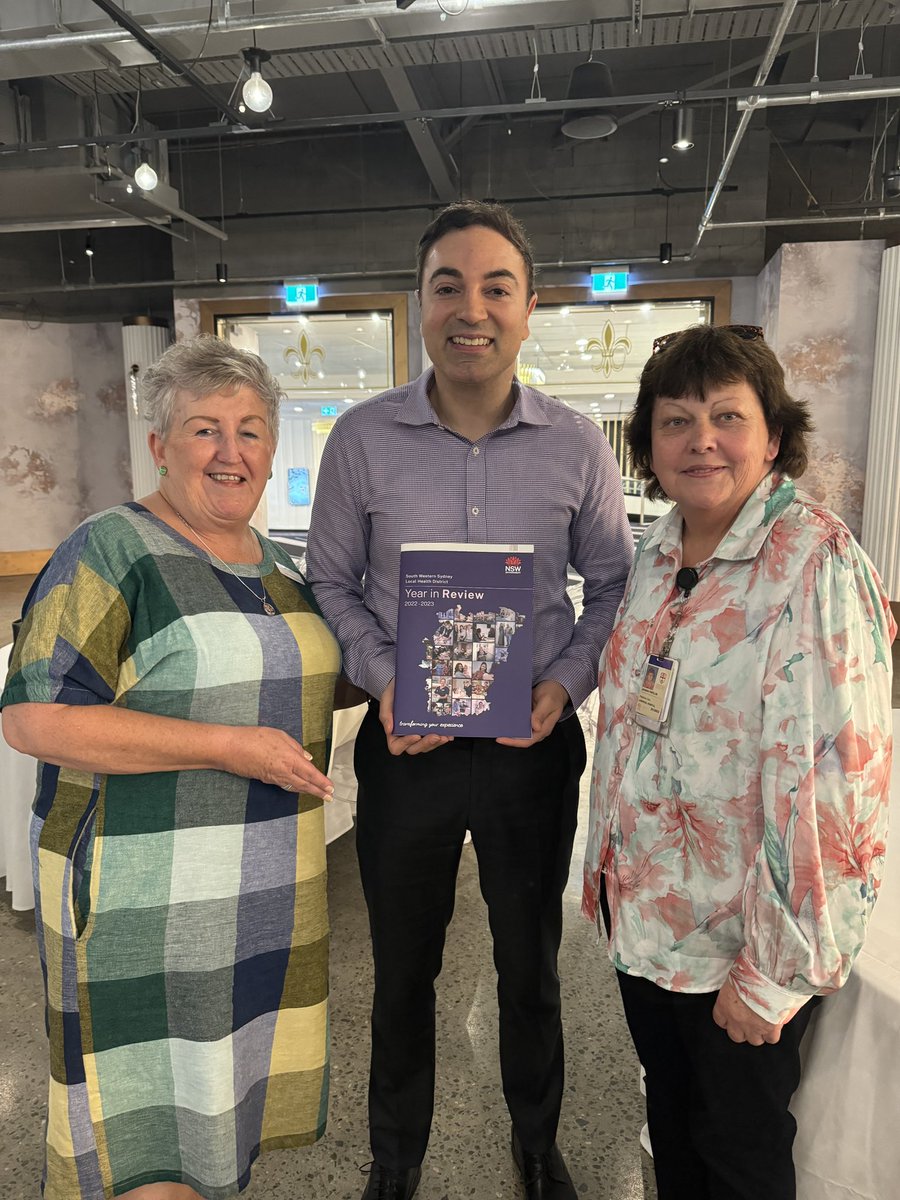 Had a chance to engage with the South Western Sydney Local Health District about 2023 at their annual public meeting. Looking forward to working with this awesome team to deliver even better healthcare for our community. And thank you for all your work.