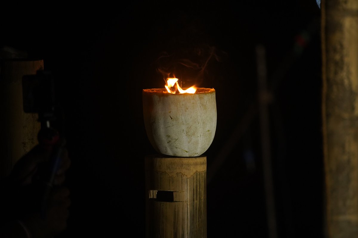 mrinaltalukdar8's tweet photo. We call it 'Bhotha" - mostly made out of half "Komora"..what is the other name of it in different parts of Assam. Used to illuminate performing areas of #folkTea. https://t.co/UgirSngPdC