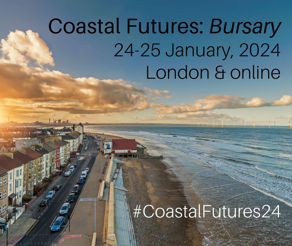 🌊 Last chance to apply for the Coastal Futures 2024 conference bursary Applications close at midnight (GMT) on Friday 8th December For further details and to apply click here 👉 coastal-futures.net/wp-content/upl… 📍 London & online 🗓️ 24-25 January #CoastalFutures24 #ECOP #Bursary