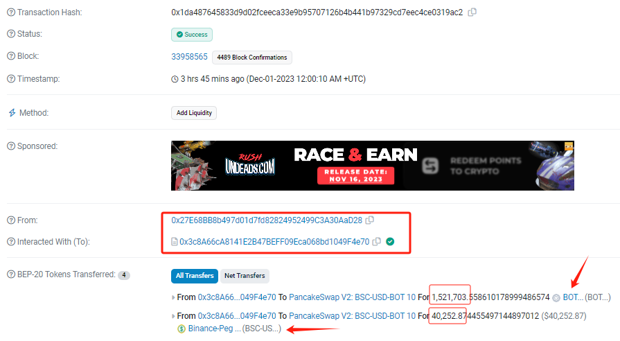 TXNBOT-Blockchain aggregation platform tweet media
