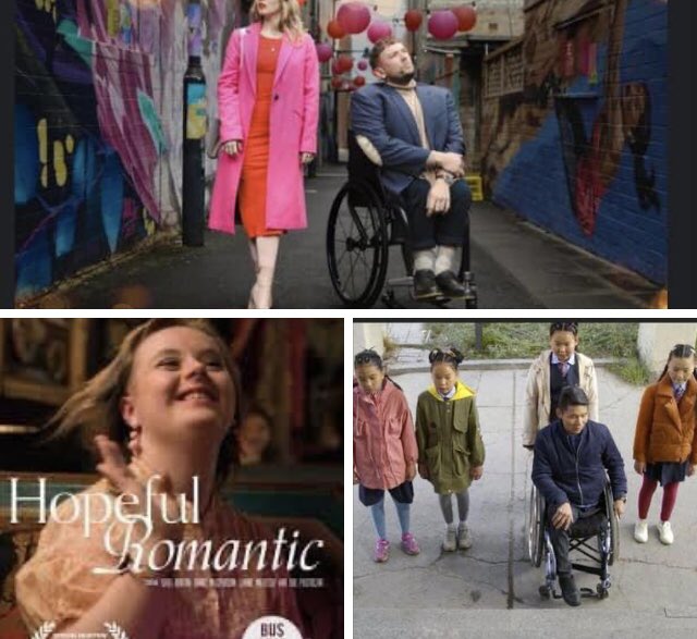 #HEADOVERWHEELS, #HOPEFULROMANTIC and #STAIRS. Are some great short film airing on ABC iview from today in celebration of International Day of people with disability this Sunday, 3 December! #IDPWD2023 
#UnitedInAction
#InclusiveFilmmaking