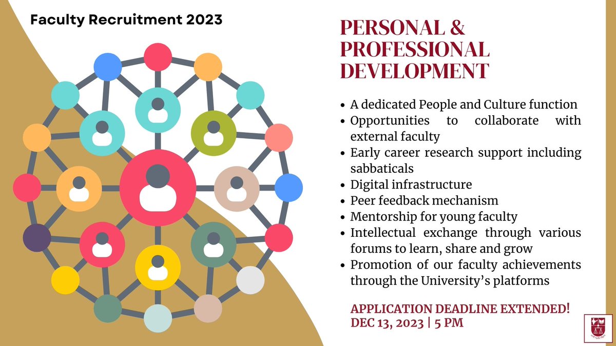 Faculty Recruitment | Deadline Extended to December 13, 2023!
You can now submit applications to our faculty positions in law, public policy and the social sciences till Dec 13, 2023. If you are interested to apply to any of the positions below, visit: nls.ac.in/news-events/ca…