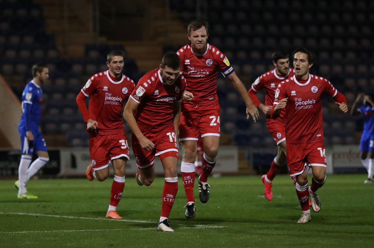 🔙 #OnThisDay 2020, a Jordan Tunnicliffe equaliser in front of an empty stadium, due to COVID-19 regulations, secures a point for the travelling Red Devils.

Colchester United 1-1 Crawley Town

#CUFC | #ColchesterUnited | #TownTeamTogether 🔴
